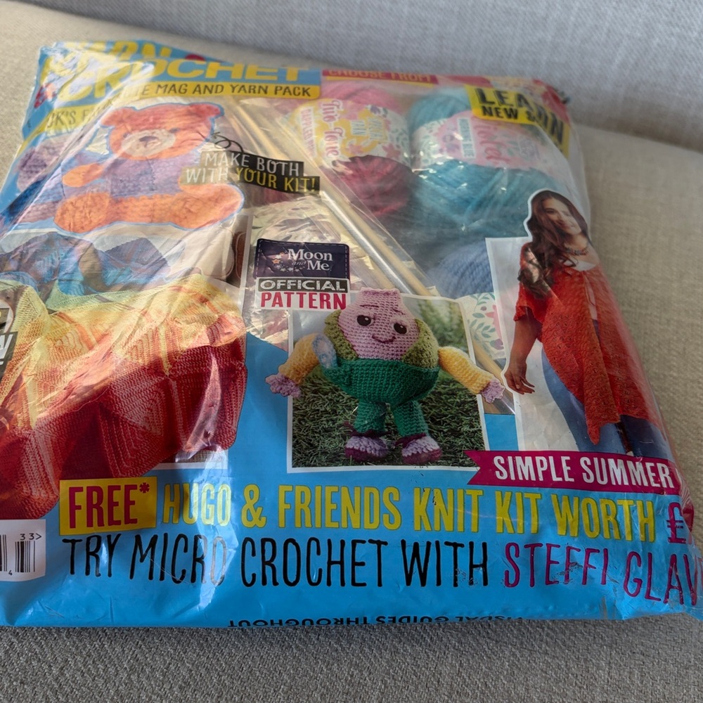 Let’s Get Crafting UK’s Favorite Knitting & Crochet Mag and Yarn Pack Bundle - Picture 4 of 5